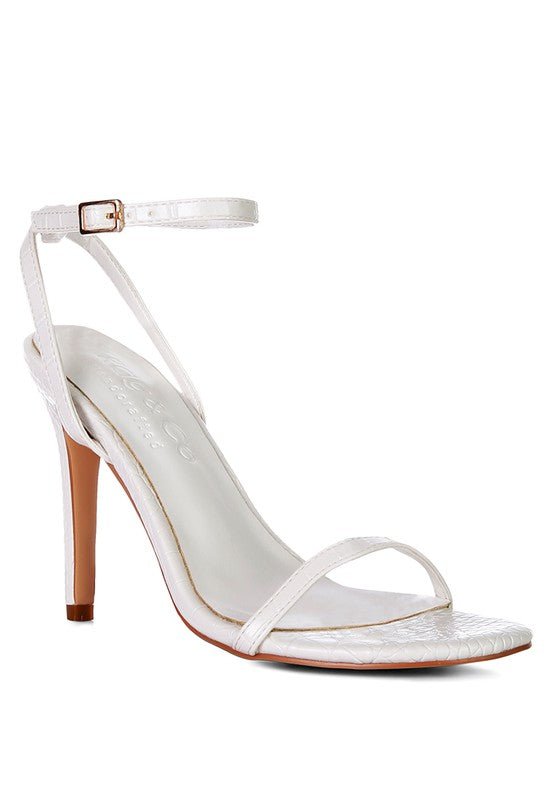 Rag Company - Blondes Croc High Heeled Sandal - Encompass Boutique