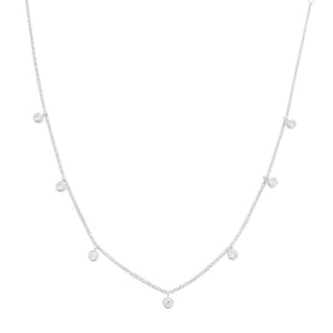 HONEYCAT - Crystal Bezel Stardust Necklace