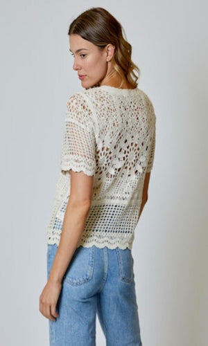 Design History - Crochet Top - Encompass Boutique