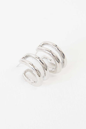 Lovoda - Duple Hoop Earrings