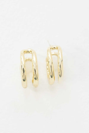 Lovoda - Duple Hoop Earrings