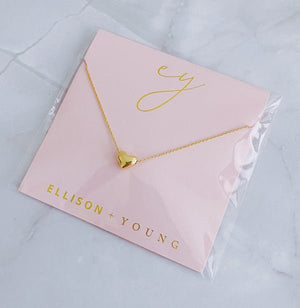 Ellison and Young - Love Bean Heart Necklace