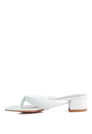 Rag Company - Memestar Low Heel Thong Sandals