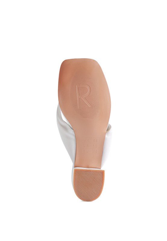 Rag Company - Memestar Low Heel Thong Sandals