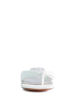 Rag Company - Memestar Low Heel Thong Sandals