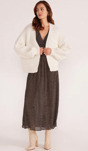 MINKPINK - Abby Textured Knit Cardigan - Encompass Boutique