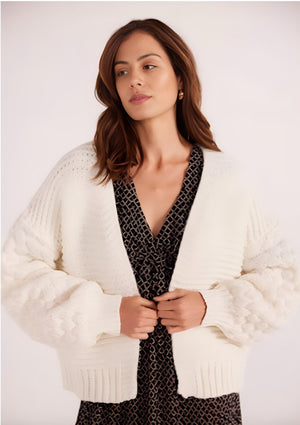 MINKPINK - Abby Textured Knit Cardigan - Encompass Boutique