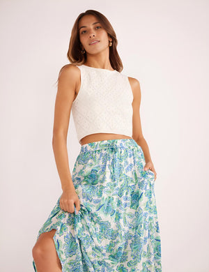 MINKPINK - Alessia Tiered Maxi Skirt (Final Sale) - Encompass Boutique