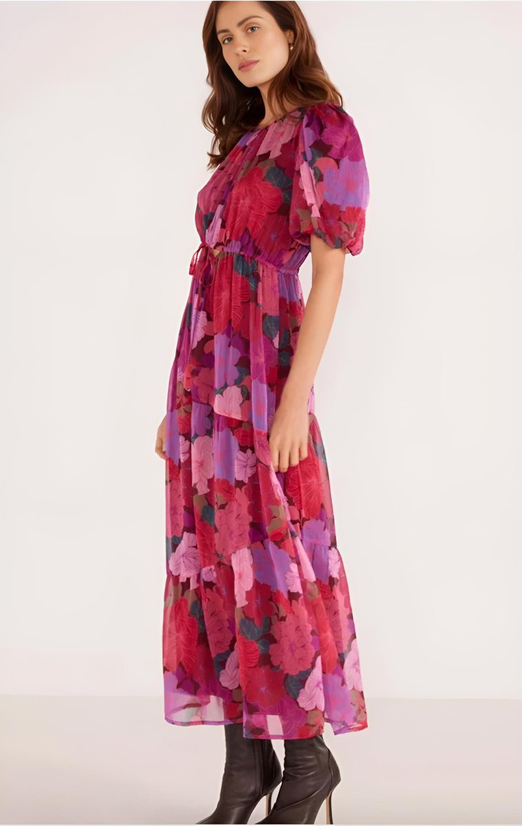 MINKPINK - Lexie Tiered Midi Dress - Encompass Boutique