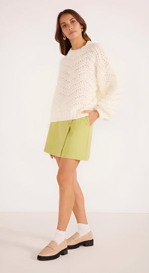 MINKPINK - Luna Zig-Zag Knit Jumper - Encompass Boutique