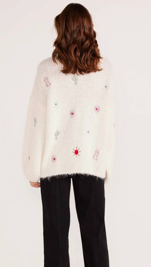 MINKPINK - Rosalie Motif Knit Jumper - Encompass Boutique