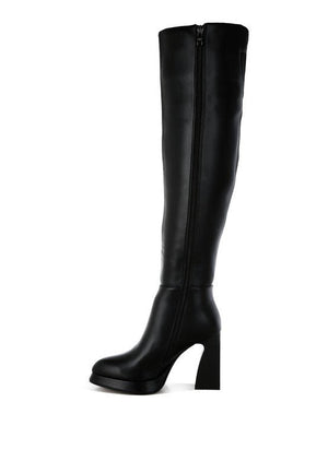 Rag Company - Nenana Faux Leather Knee-High Boots