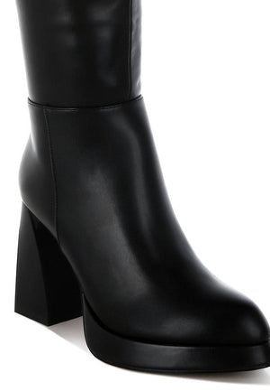 Rag Company - Nenana Faux Leather Knee-High Boots