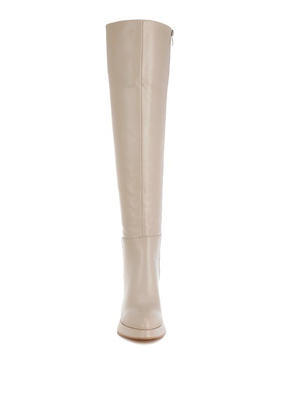 Rag Company - Nenana Faux Leather Knee-High Boots