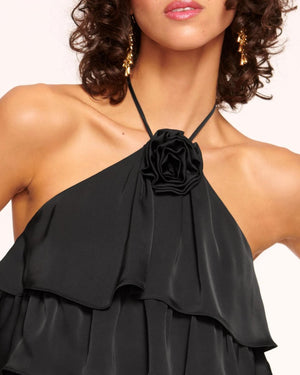 Ramy Brook- Minnie Ruffle Halter Top (Final Sale) - Encompass Boutique