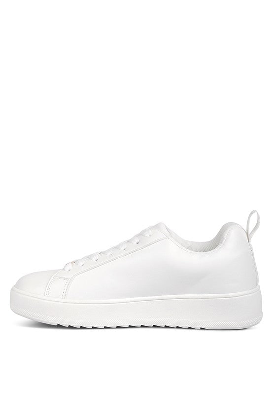 Rouxy Faux Leather Sneakers - Encompass Boutique