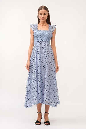 Sophie The Label - Jacquelyn Blue Midi Dress - Encompass Boutique