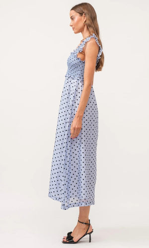 Sophie The Label - Jacquelyn Blue Midi Dress - Encompass Boutique