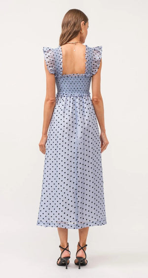 Sophie The Label - Jacquelyn Blue Midi Dress - Encompass Boutique