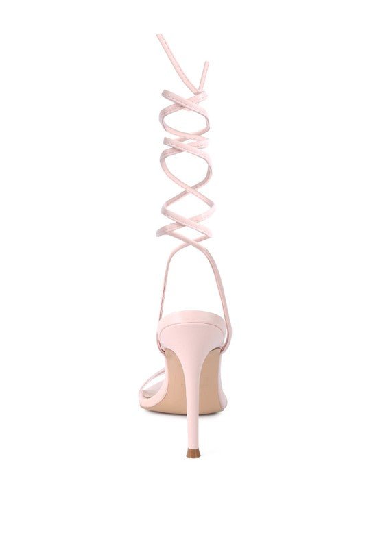 Sphynx High Heel Lace Up Sandals - Encompass Boutique