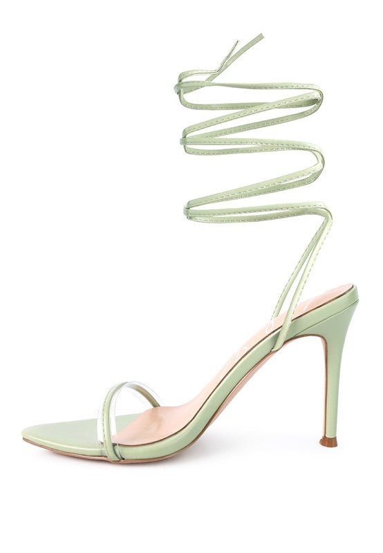 Sphynx High Heel Lace Up Sandals - Encompass Boutique