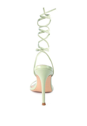 Rag Company - Sphynx High Heel Lace Up Sandals