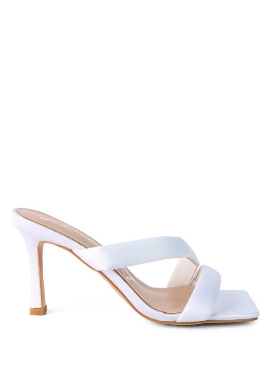 Spice Up Cross Strap Heels - Encompass Boutique