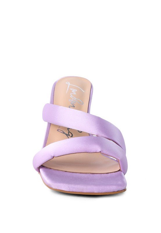 Rag Company - Spice Up Cross Strap Heels