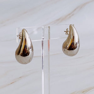 Ellison and Young - Statement Hollow Teardrop Stud Earrings