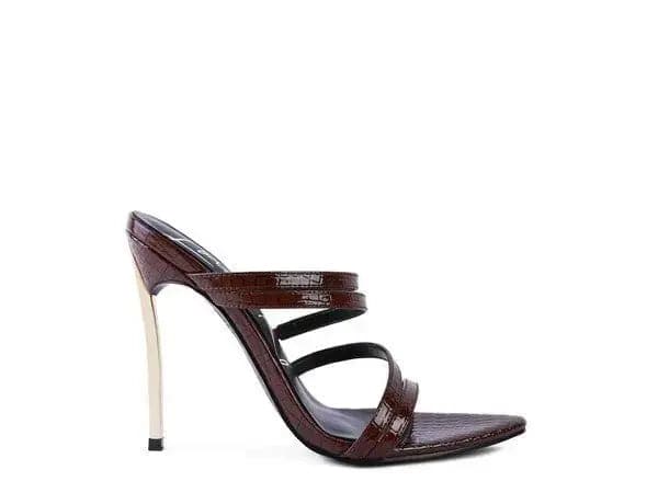 Strappy, Pointed Toe Sandal - Encompass Boutique