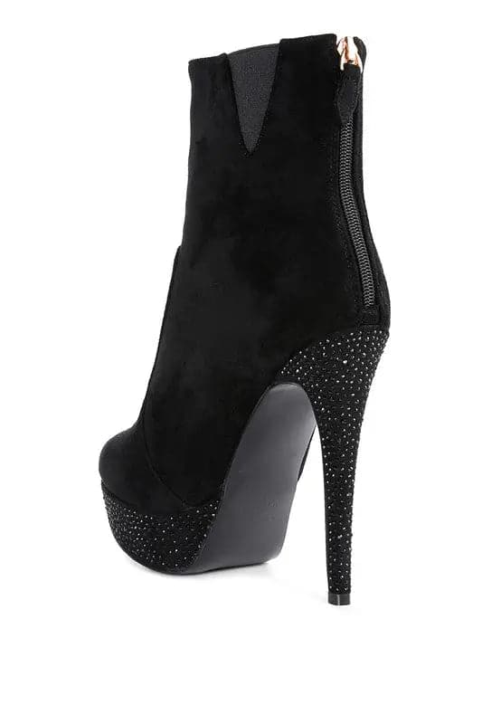 Made For Walking Heeled Booties - Encompass Boutique