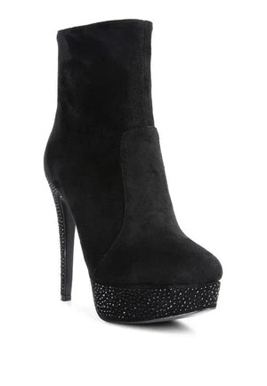 Made For Walking Heeled Booties - Encompass Boutique