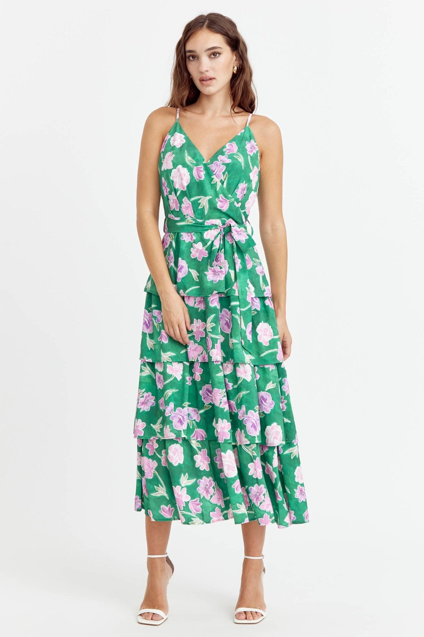 Adelyn Rae - Inez Tiered Maxi Dress (Final Sale) - Encompass Boutique