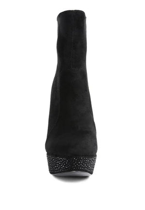 Made For Walking Heeled Booties - Encompass Boutique