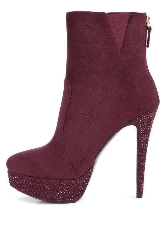 Made For Walking Heeled Booties - Encompass Boutique