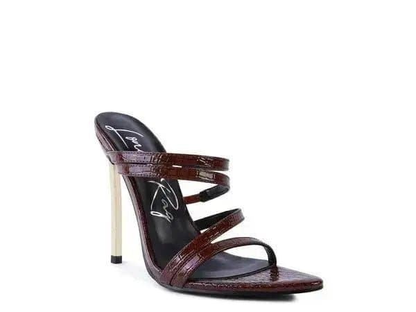 Strappy, Pointed Toe Sandal - Encompass Boutique