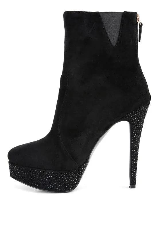 Made For Walking Heeled Booties - Encompass Boutique