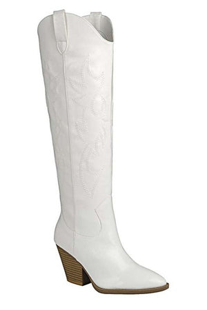 Knee High Western Boot - Encompass Boutique